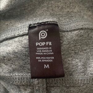 POP Fit Heather Gray Leggings